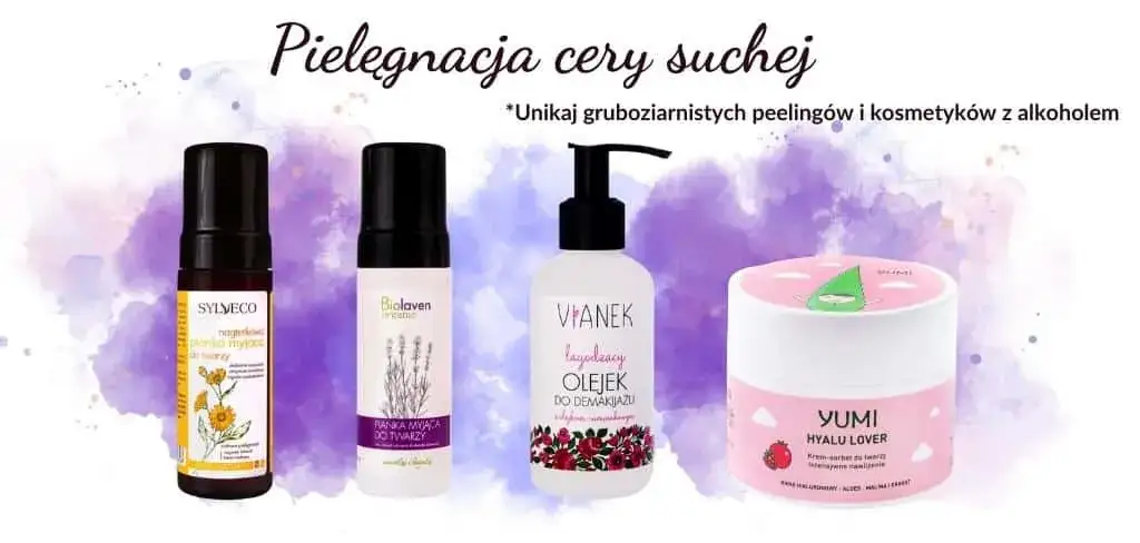 produkty do demakijażu dla różnych typów cery